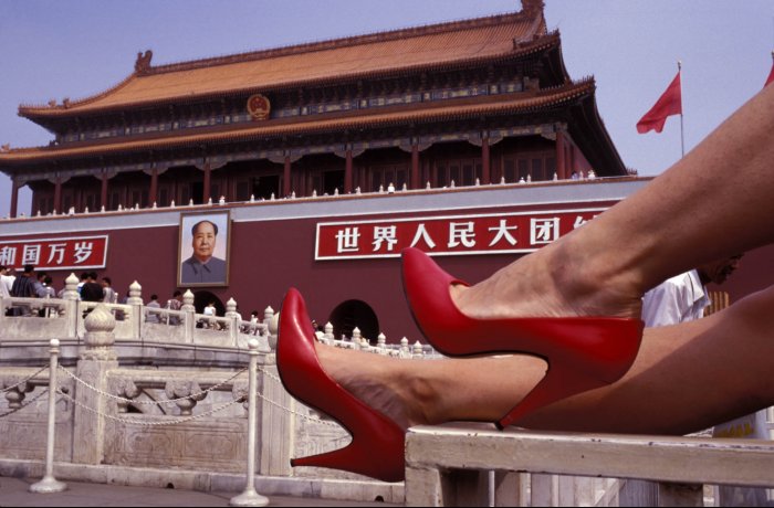 Red Pumps Around The World